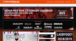 Desktop Screenshot of khk.se